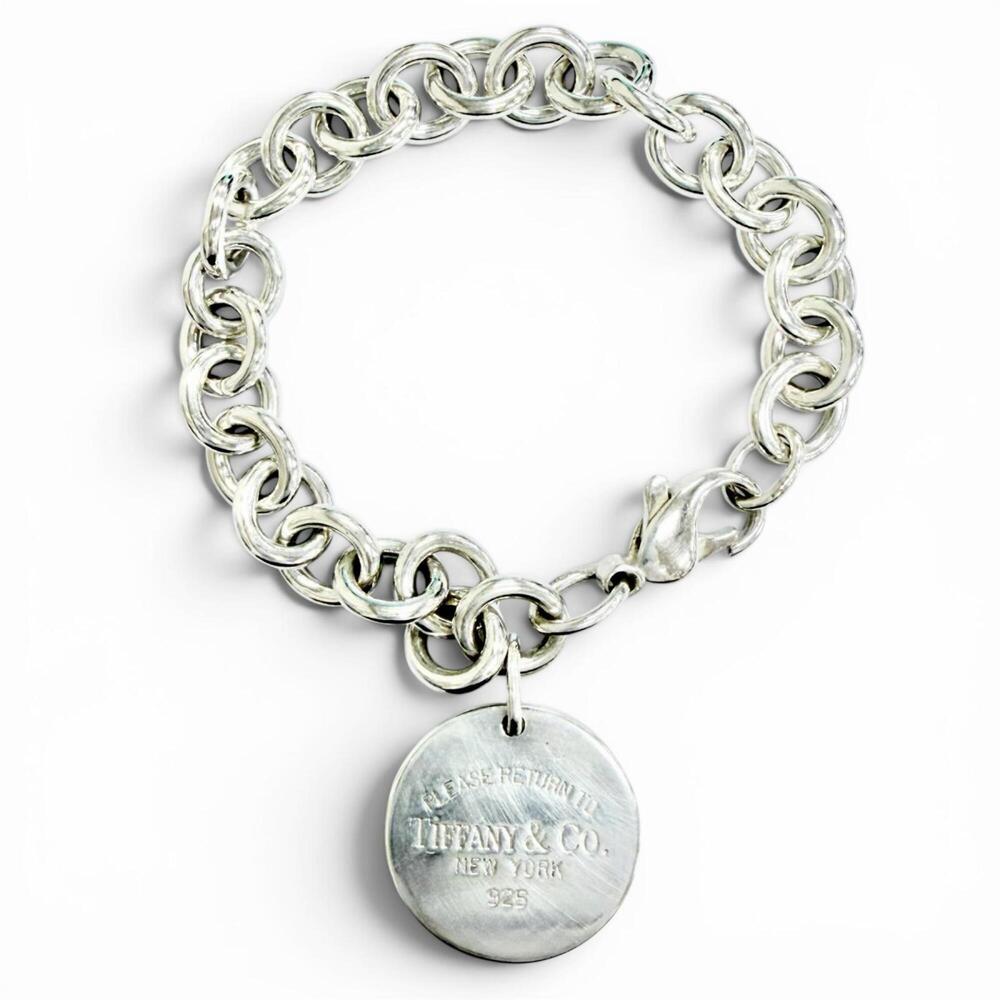 TIFFANY Silver Charm Bracelet